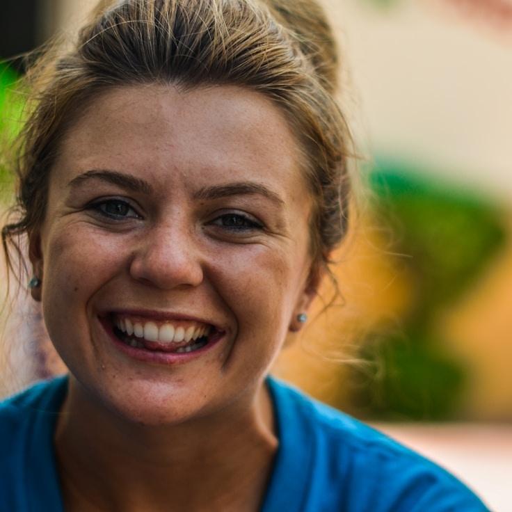 Portrait of Nova Kim, group coordinator and fusion cooking expert